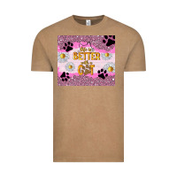 Vintage Coffee life is better with a cat Vintage Tee - TumblerDesignByShophia