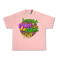 Salmon Love Mardi Gras Y'all Urban Heavy Tee - HowdyJamesFarm