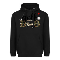 Black golf dad Heavyweight Hoodie - Artiststas