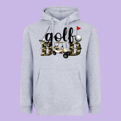 Golf Dad Heavyweight Hoodie Designed By Artiststas