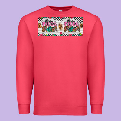 Race Mom 15 Oz Mug Premium Sweatshirt Designed By Artiststas