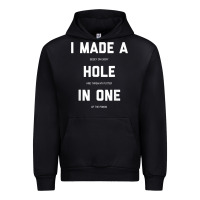 Black Funny Golf Shirts For Men Women Hole In One Golf Gag Gifts Urban Hoodie - minhPixels