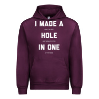 Mauve Wine Funny Golf Shirts For Men Women Hole In One Golf Gag Gifts Urban Hoodie - minhPixels