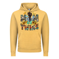 Vintage Mustard mom of twins boys mother's day Vintage Hoodie - CowGirlArtShop