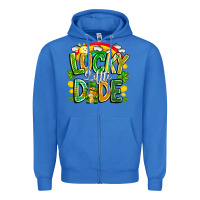 True Royal Lucky Little Dude Zipper Hoodie - CowhideDigitalArt