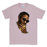 Lilac black man Classic Tee - NancyCooperArtShop