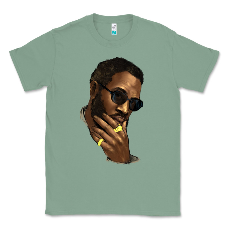Black Man Classic Tee by NancyCooperArtShop | Teevron