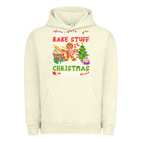 Pigment Pistachio I Just Want To Bake Stuff And Watch Christmas Movies Urban Hoodie - minhPixels