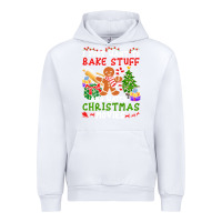 White I Just Want To Bake Stuff And Watch Christmas Movies Urban Hoodie - minhPixels