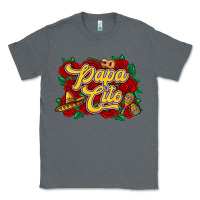 Charcoal Heather Papa cito Classic Tee - RanaPortraitStore