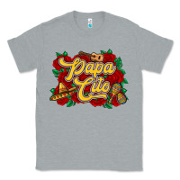 Heather Grey Papa cito Classic Tee - RanaPortraitStore