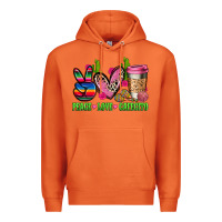 Carrot But first cafecito y chismecito Premium Hoodie - RanaPortraitStore