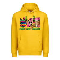 Lemon But first cafecito y chismecito Premium Hoodie - RanaPortraitStore