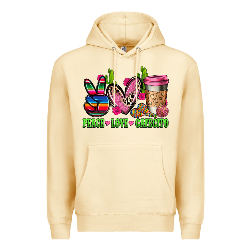 But First Cafecito Y Chismecito Premium Hoodie by RanaPortraitStore | Teevron