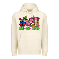 Tofu But first cafecito y chismecito Premium Hoodie - RanaPortraitStore