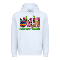 White But first cafecito y chismecito Premium Hoodie - RanaPortraitStore