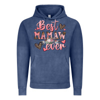 Vintage Denim best mamaw ever mother's day Vintage Hoodie - CowGirlArtShop