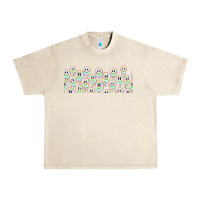 Sandshell retro smiley faces Urban Heavy Tee - TumblerDesignByShophia
