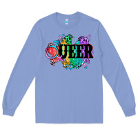 Colony Blue Queer Long Sleeve Tee - CowGirlArtShop