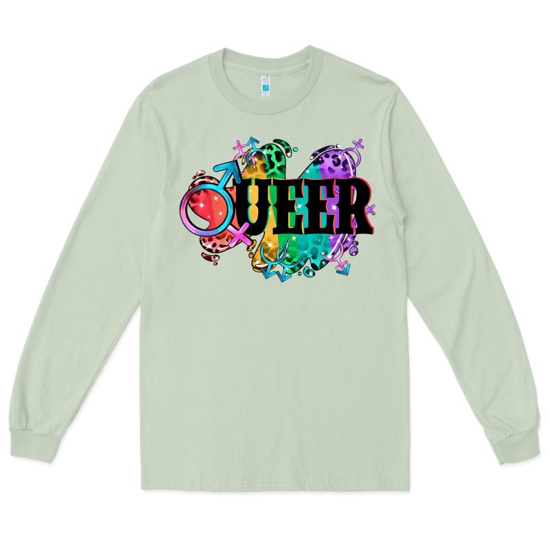 Queer Long Sleeve Tee by CowGirlArtShop | Teevron