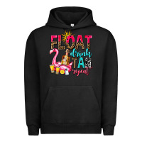 Pigment Black float drink tan repeat Urban Hoodie - AdoDesignShop