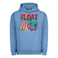 Pigment Pebble Blue float drink tan repeat Urban Hoodie - AdoDesignShop