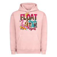Pigment Salmon float drink tan repeat Urban Hoodie - AdoDesignShop