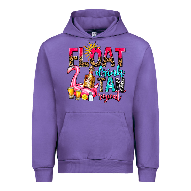 Float Drink Tan Repeat Urban Hoodie by AdoDesignShop | Teevron