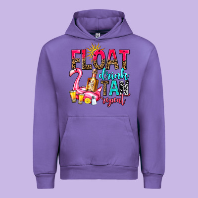 Float Drink Tan Repeat Urban Hoodie Designed By Adodesignshop