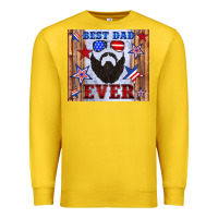 Lemon best dad ever american flag Premium Sweatshirt - Artiststas