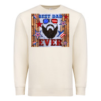Sandshell best dad ever american flag Premium Sweatshirt - Artiststas