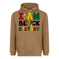 Toasted Coconut i am black history Heavyweight Hoodie - Artiststas