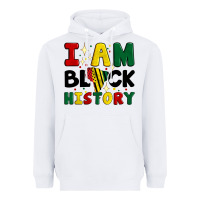 I Am Black History Heavyweight Hoodie | Teevron