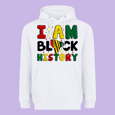 I Am Black History Heavyweight Hoodie Designed By Artiststas