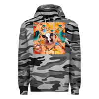 Slate Camo western farm animals seamless pattern Premium Hoodie - BundleAndBundleShop