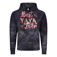 Cloud Black best yaya ever mother's day Vintage Hoodie - CowGirlArtShop