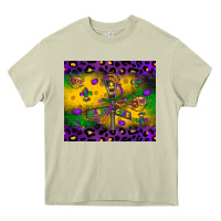 Mossy mardi gras street lights Heavy Core Tee - LillyAllenDesigns