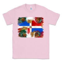 Bubblegum Pink Mexican and Puerto Rico Flag Classic Tee - texasbilliewilder