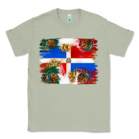 Matcha Mexican and Puerto Rico Flag Classic Tee - texasbilliewilder