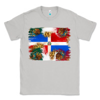 Moon Dust Mexican and Puerto Rico Flag Classic Tee - texasbilliewilder
