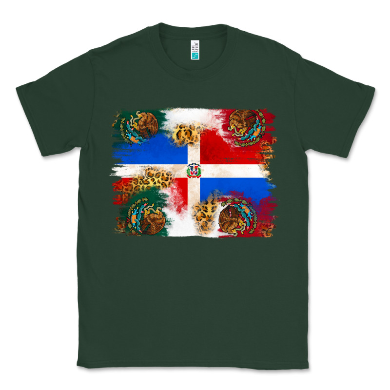 Mexican And Puerto Rico Flag Classic Tee by texasbilliewilder | Teevron