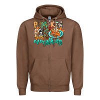 Chestnut Pumpkin Pie Fixes Everything Zipper Hoodie - CowhideDigitalArt
