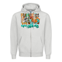 Dove Grey Pumpkin Pie Fixes Everything Zipper Hoodie - CowhideDigitalArt