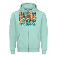 Seafoam Pumpkin Pie Fixes Everything Zipper Hoodie - CowhideDigitalArt