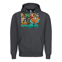 Smoke Pumpkin Pie Fixes Everything Zipper Hoodie - CowhideDigitalArt