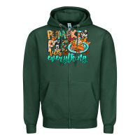 Sports Green Pumpkin Pie Fixes Everything Zipper Hoodie - CowhideDigitalArt