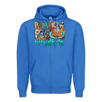 True Royal Pumpkin Pie Fixes Everything Zipper Hoodie - CowhideDigitalArt