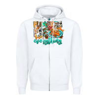White Pumpkin Pie Fixes Everything Zipper Hoodie - CowhideDigitalArt