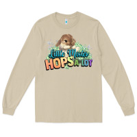 Mushroom Little mister hops a lot Easter day Long Sleeve Tee - HowdyJamesFarm