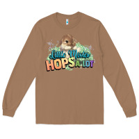 Toasted Coconut Little mister hops a lot Easter day Long Sleeve Tee - HowdyJamesFarm